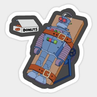 Robot  worker Sticker